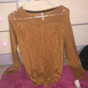 Brown long sleeve